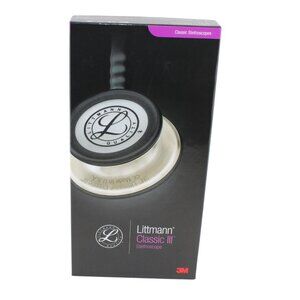 3M Littmann Classic III Stethoscope Dual Head 27in Burgundy New
